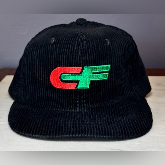 Vintage Consolidated Freightways Trucker Hat Black Corduroy Snapback Tonkin Inc. - Picture 6 of 6